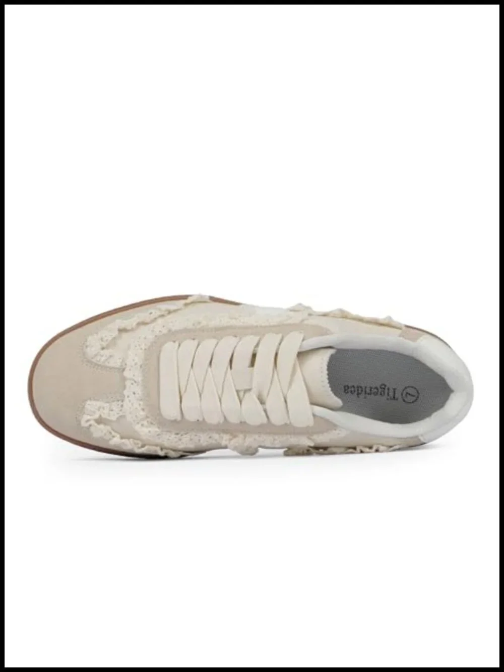 Women's Lace Up Sneakers Retro Business Casual Comfortable Breathable Sneakers